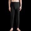 Men's Pure Cotton Thermal Long Johns with Wool & Silk Knee Patches