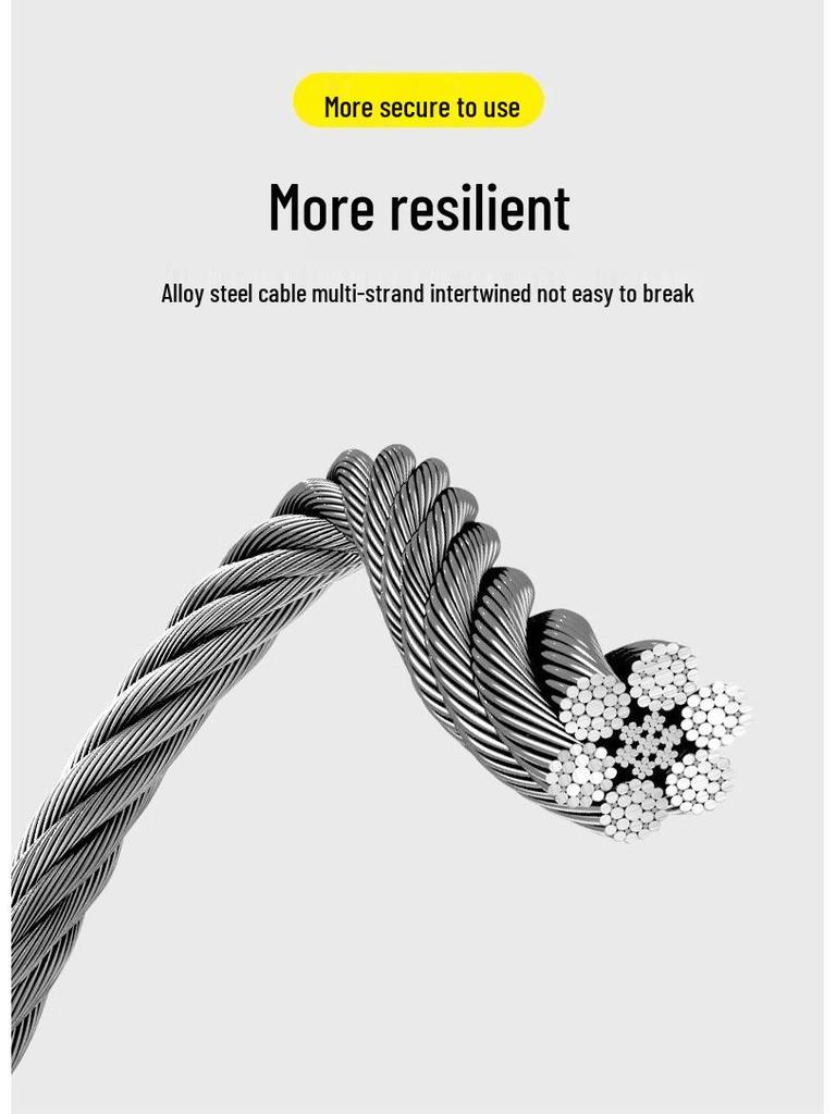 Anti-Theft Travel Lock Chain for Luggage on European Trains