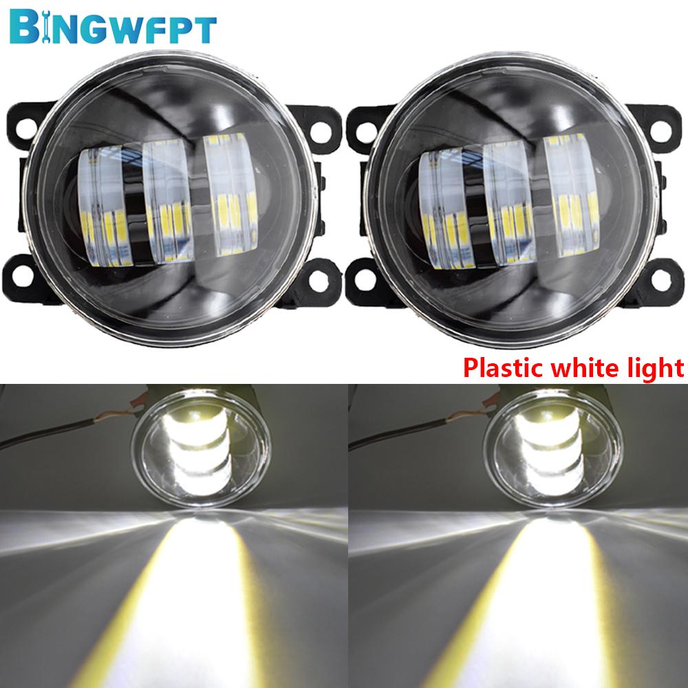 Headlights For Citroen C4 Picasso / C4 Grand Picasso 06-17 For Peugeot 301 13-17 Daytime Running Light Fog Light H11 LED 12V