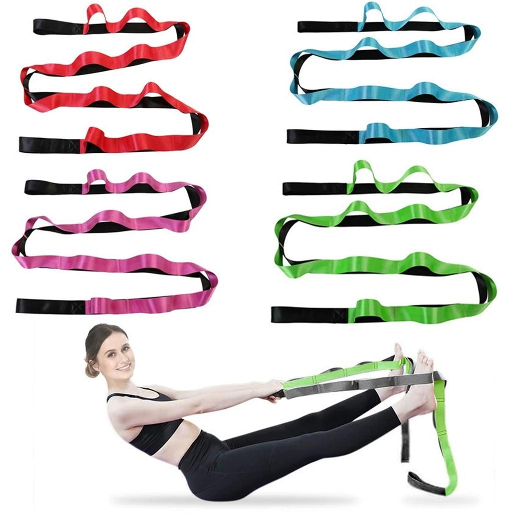 Quality Yoga Stretching Belt, Fitness Body Shaping Tool for Splits Backbend Training, Elastic Stretch Band for Yoga Gym Exercises