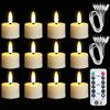 Rechargeable LED Candle Lamp with Remote Control Timer for Halloween Decoration
