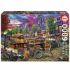 Puzzle Educa Bicicletas en Ámsterdam 6000 Pieces