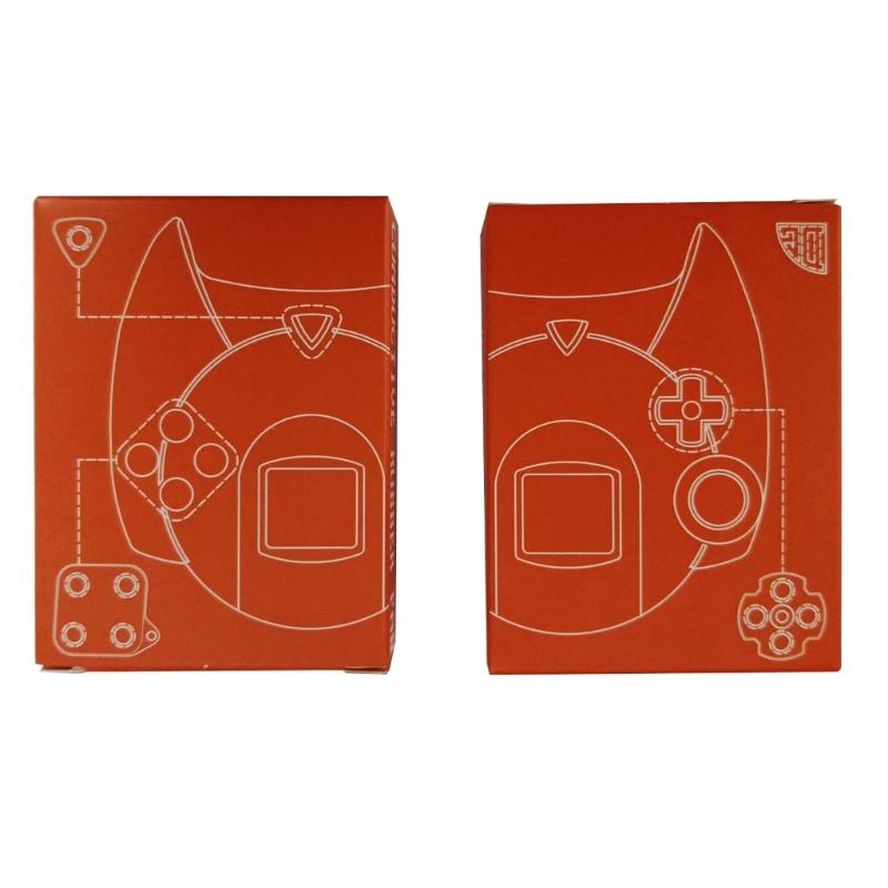 Conductive Rubber Buttons For  Dream Cast DC Game Controller D Pad Adhesive Rubber Buttons Repair Replacement