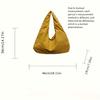 Lässige Nylon-Tragetasche für Damen Handtasche Umhängetasche mit Reißverschluss, Langlebig Leicht zu Reinigen für Pendeln, Arbeit, Reisen, Arbeit