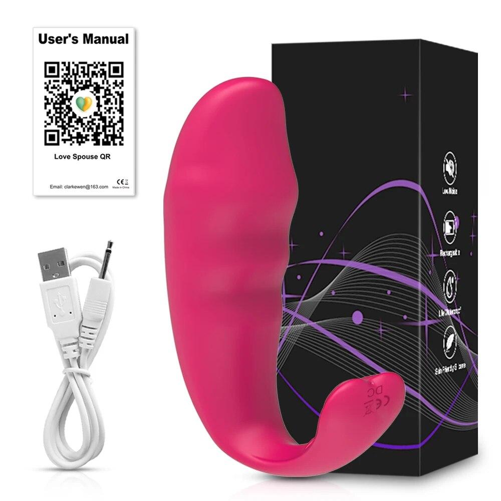 Bluetooth APP Control Vibrator for Women Wireless Dildo Clitoris G Spot Massager Wear Vibrating Egg Panties Sex Toys for Adults