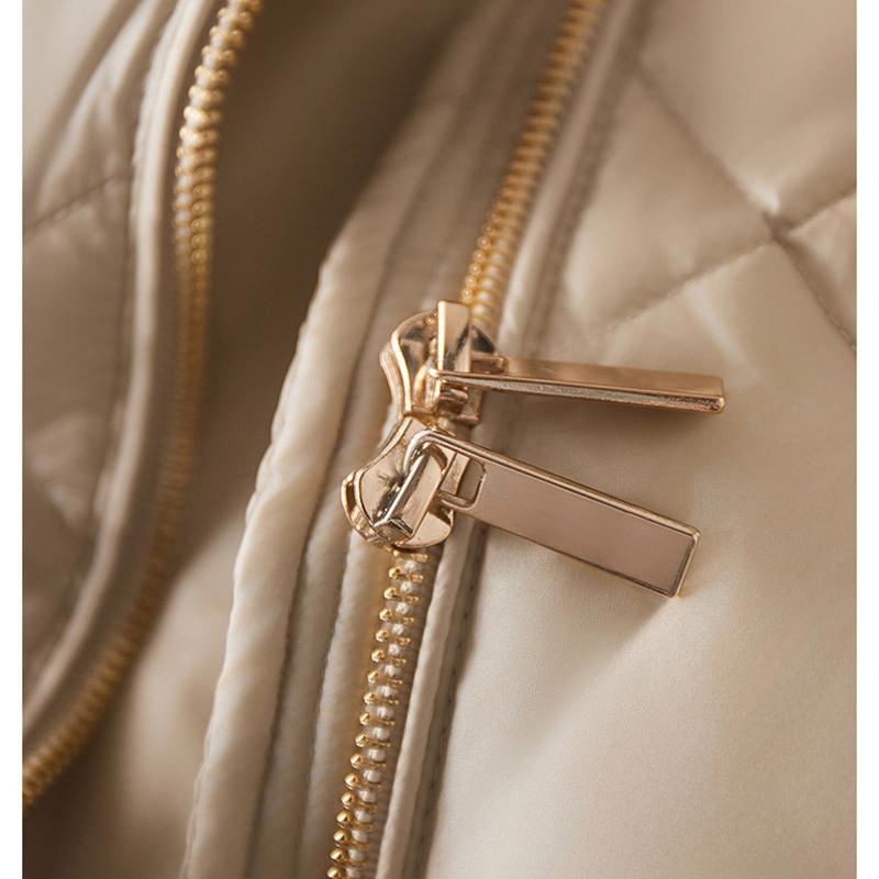 Podzim Zima Volná S Kapucí Dolní Vesta Dvojitý Zip Zesílená Vesta Svrchní Oblečení Dámská Dolní Teplá Vesta