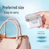 Denture & Retainer Portable Storage & Cleaning Box