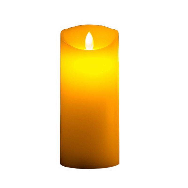 Rechargeable LED Electronic Candle with Remote Control - Perfect for Simulated Paraffin Flame Atmosphere, Weddings, and Birthdays.