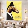 Bojack Horseman Smoking Horse Yellow Series Poster
