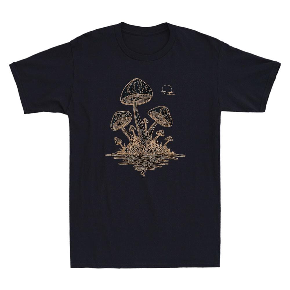 Goblincore Aesthetic Dark Academia Mushroom Fungi Aesthetic Funny Unisexs TShirt