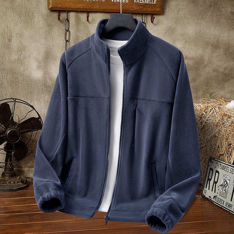 Autumn and Winter Styles with Fleece and Fleece for Casual Couples, Loose and Versatile Warm and Casual Hoodie Jacket