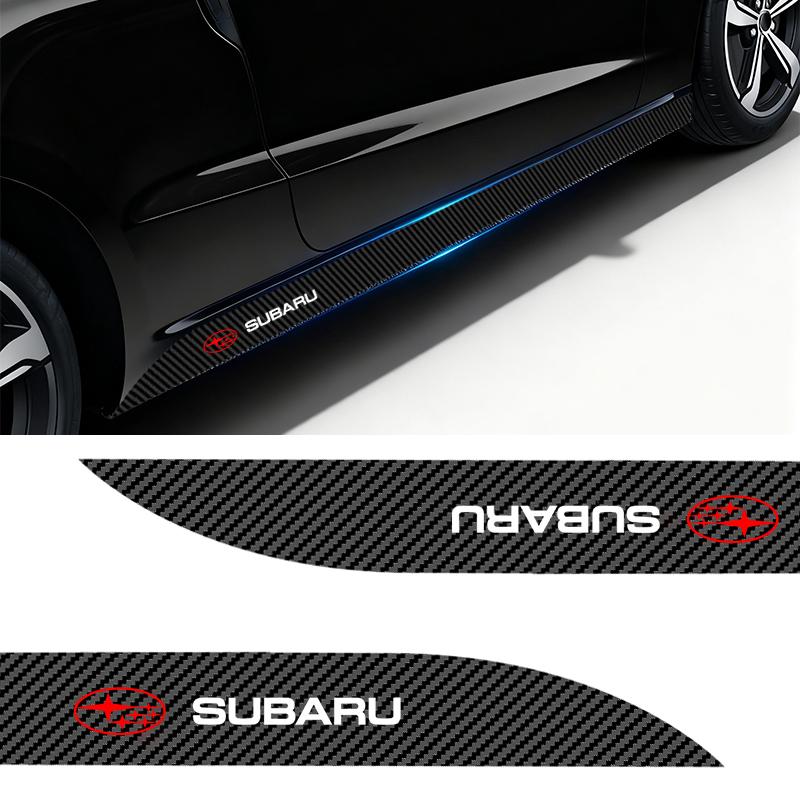 New Car door badge decorative stickers side skirt stickers For Subaru Forester impreza Outback Legacy Tribecacar WRC XV Car rgw1