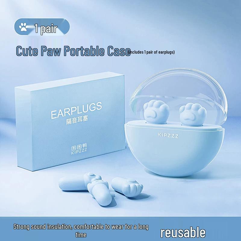 Kitty Cat Noise-Canceling Earplugs: For Sleeping, Studying, or Breaks