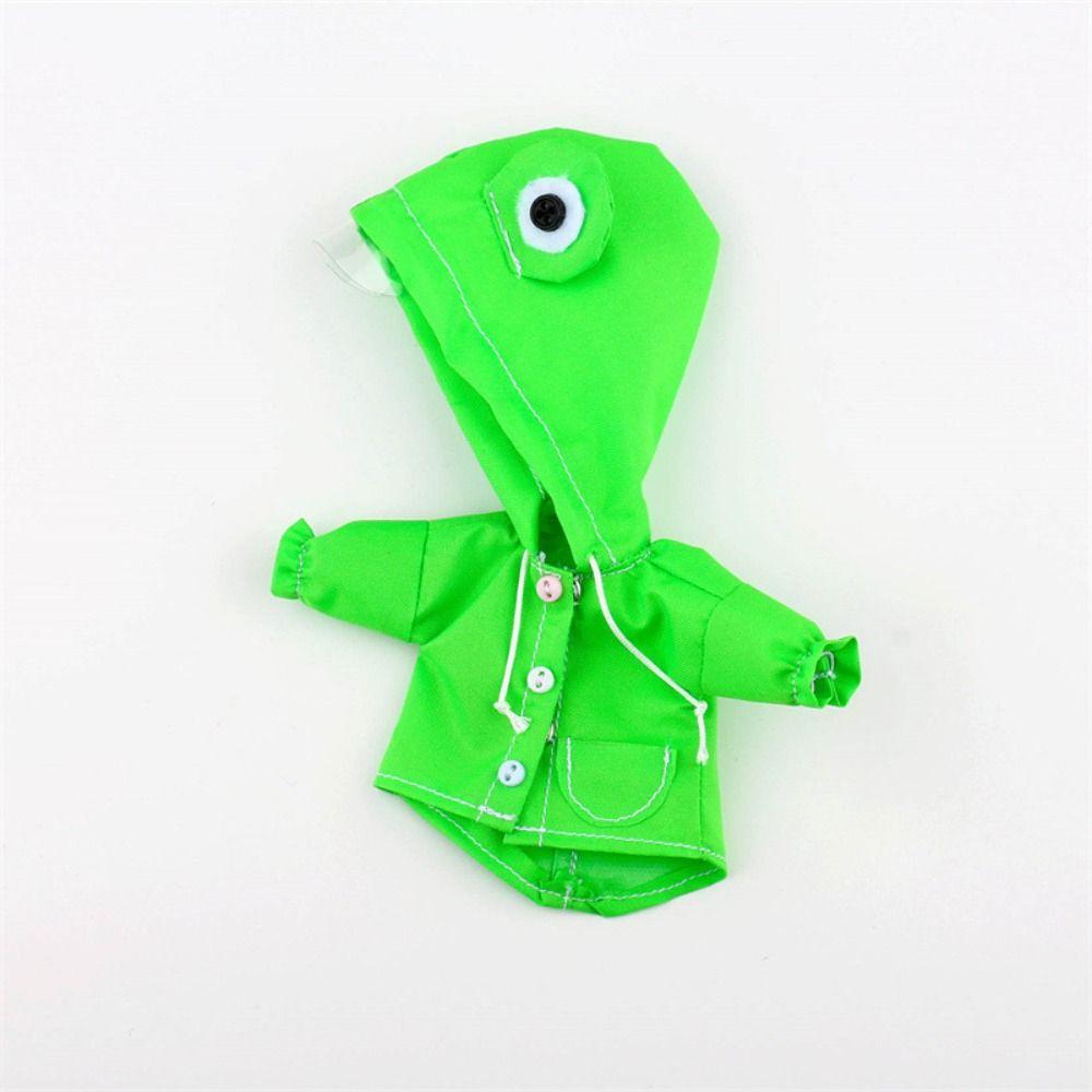 Rabbit Frog Doll Raincoat Windproof Clothing Doll Animal Raincoat Cute OB11 Doll Clothes  Obitsu 11