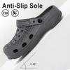 Fashion Comwarm Hole Clogs Sandals For Men Classic Non-Slips Breathable Slippers Comfy Casual Outdoor Beach Shoes Fashion Cozy Men Clogs