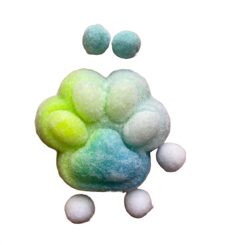 Cute Squeeze Cat Paw Toy Kawaii Dazzling Cat Paw Decompressing Toy Stress Relief Relax Toys Small Party /birthday Gift Wholesale