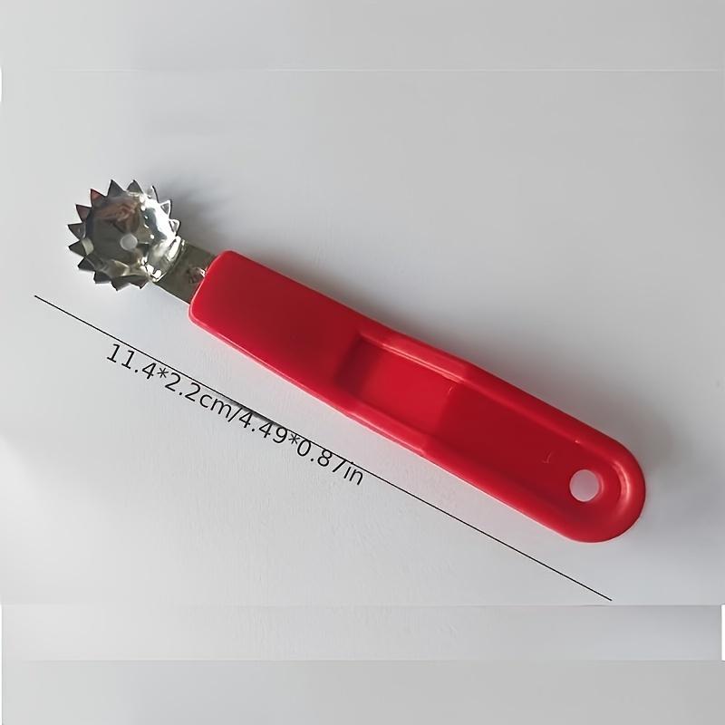 1pc Using a Fruit and Vegetable Corer, Easily Remove Tomato Stems and Strawberry Cores.