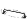 Non-Slip Gate Handle Black Cabinet Pulls Solid Barn Door Handle  Garage