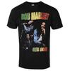 Bob Marley One Love Homage Art Pattern Reggae Legend T-shirt - Casual Street Style Cotton T-shirt for Men and Women