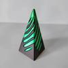 3D Printed Stress Relief Gyro Large 12cm Cone Pyramid Creative Stress Relief Souvenir Home Decor Gifts Accessoires Miniatures