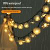 Solar Waterproof Outdoor Decorative Garden Lights - Hanging Fairy Light Strip for Trees and Courtyards