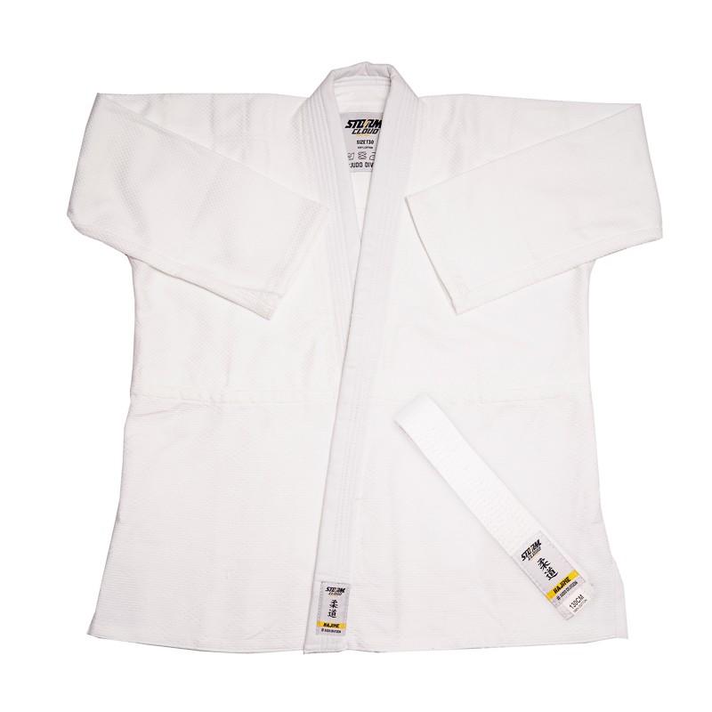 StormCloud Judo for Kids White Hajime with white belt free 170