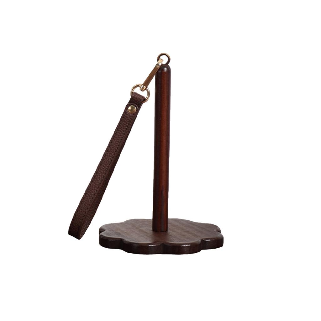 Wooden Spool Stand Portable Wrist Yarn Stand,Household DIY Portable Yarn Tools