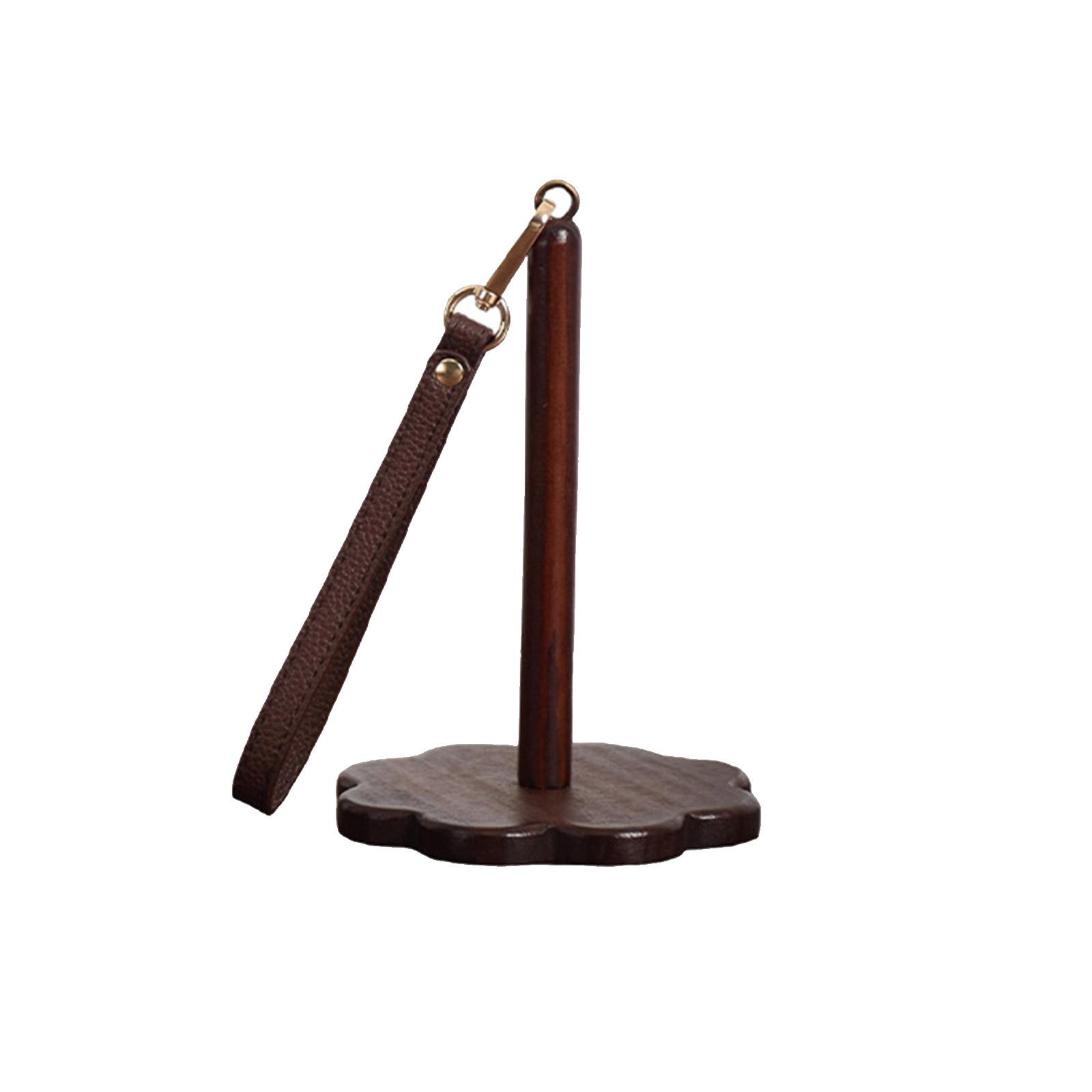 

Деревянная подставка для катушек Портативная подставка для пряжи на запястье,Бытовые DIY Портативные инструменты для пряжи One Size