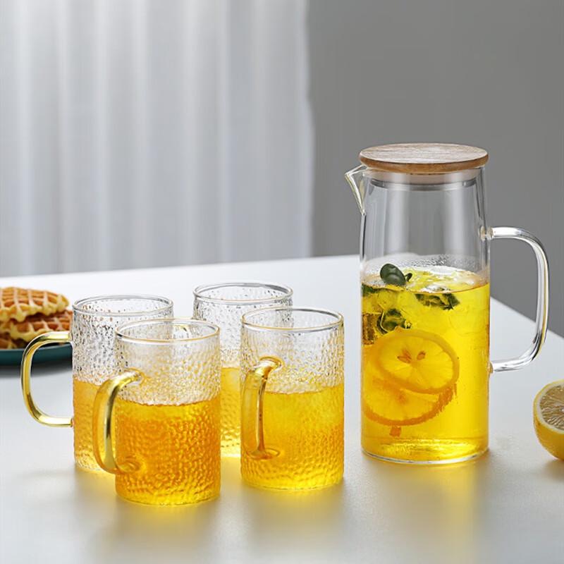 Heat-Resistant Glass Cold Water Pitcher