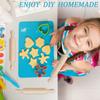 16 Pieces 6 Inch Wooden Mini Rolling Pin Kids Size Wood Handle Rolling Pin Mini