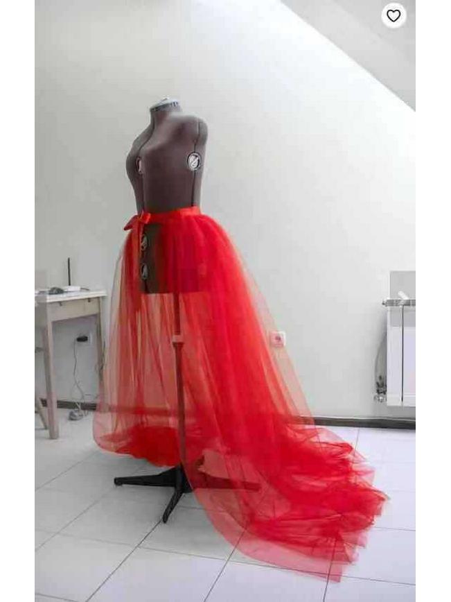 Elegantní průsvitná midi sukně s rybím ocasem koktejlová párty večerní ples balet svatební šaty