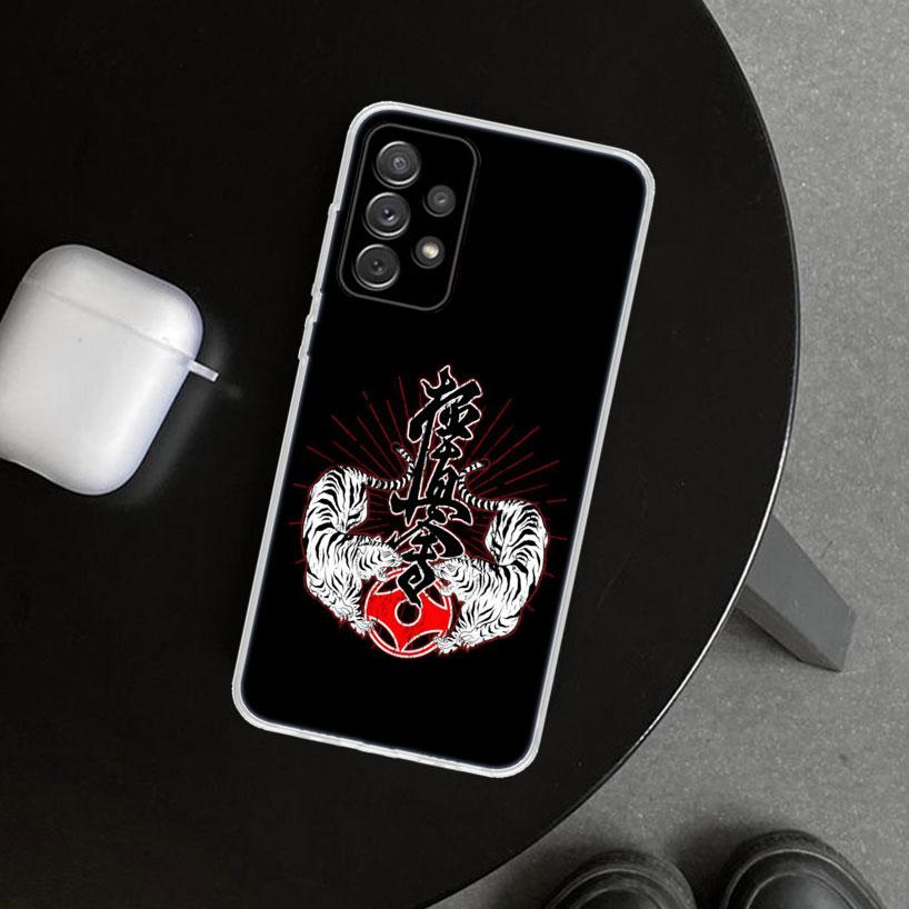 Oyama Kyokushin Karate Phone Case Cover for Samsung Galaxy A12 A22 A32 A52 A72 A02S A51 A50S A31 A20S A10S Note 20 Ultra 10 Plus