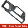 For Toyota GR Supra MK5 A90 A91 2019-2022 Center Control Gear Panel Trim Stickers Carbon Fiber LHD RHD Car Accessories