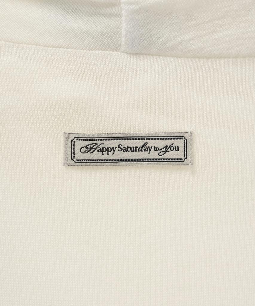 Seteo (W) Cross Turtleneck Long Sleeve White
