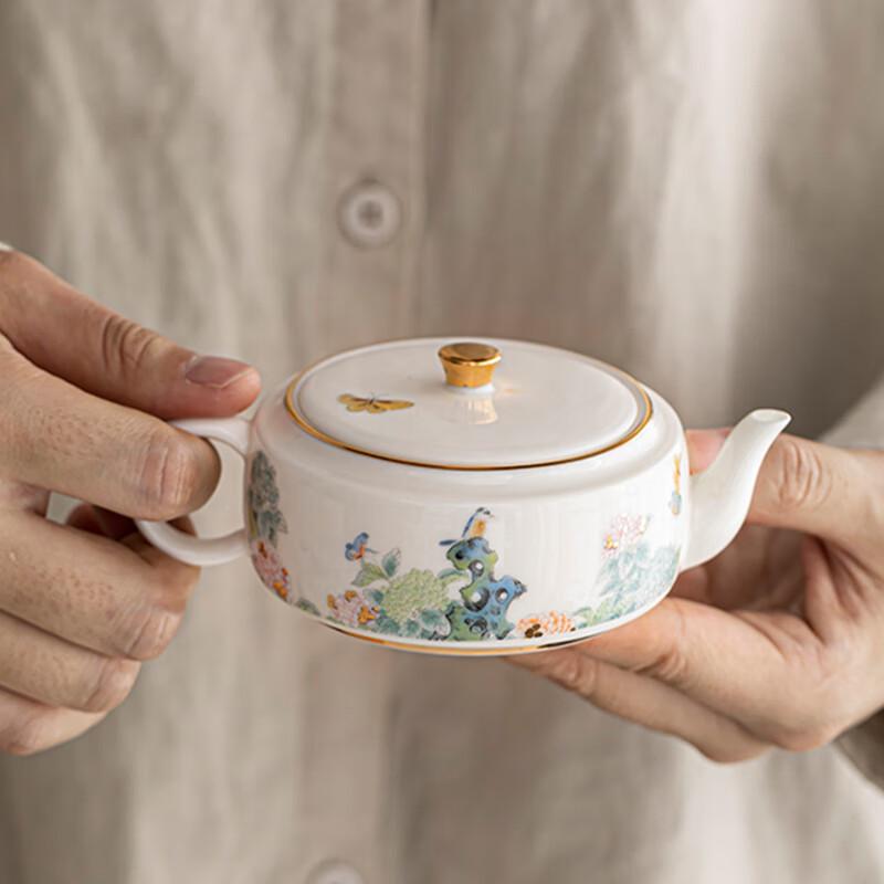 Chinese Ceramic Portable Travel Tea Set