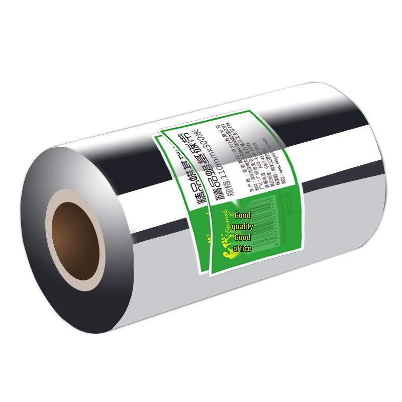 Thermal Transfer Wax Ribbon for Barcode Printers 110mm x 300m (1 Roll)