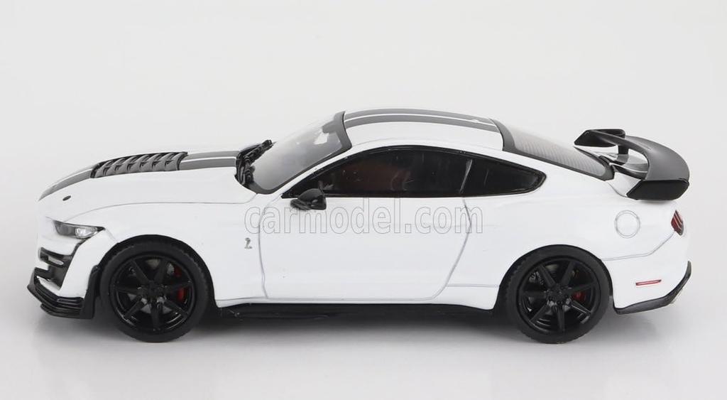 Solid Ford Mini Car 1/43 USA MUSTANG GT500 COUPE 2020 (White)