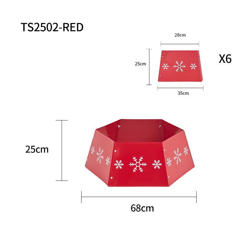 3D Weihnachtsbaumständer-Abdeckung & Rock
