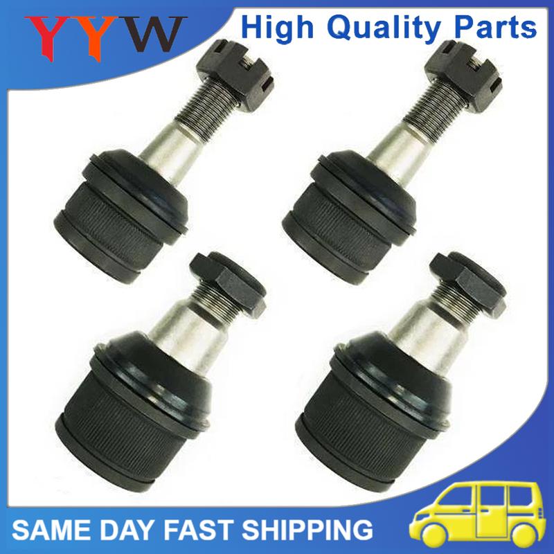 4PCS NEW Quality Car Upper & Lower Ball Joint Package Durable For Ford Super Duty 1999-2023 Car Accessories