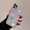 Ins Electroplating Love Diy Stickers for IPhone16 Super Hot 17promax for Apple 13 Mobile Phone Case 14 Full Package