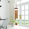 Factory Price Wind Chimes 26 Inches Deep Resonant 5 Tube Aluminum Wind Bell Chime Hanging Home Decoration