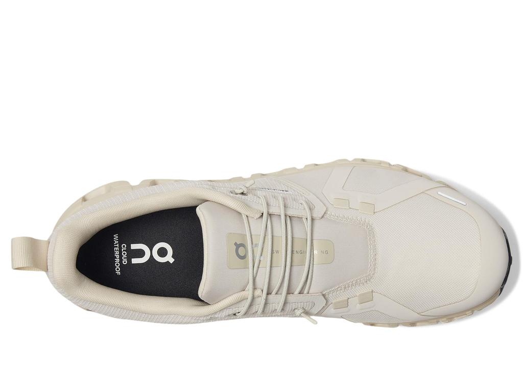On Cloud 6 Waterproof Running Pearl Size cm Shoes, Cream, Women's, 22.0
