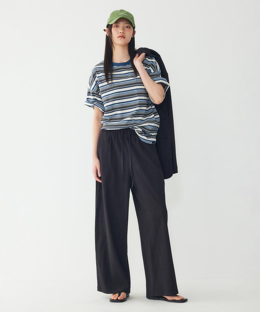STUDIO TOMBOY Crease String Banding Pants_Black 9176231982