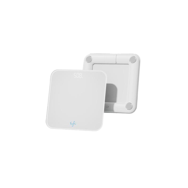 Yoghi - I_fit_2_white - Blanc - Pèse-personne Connecté - 180 Kg - App Dédiée