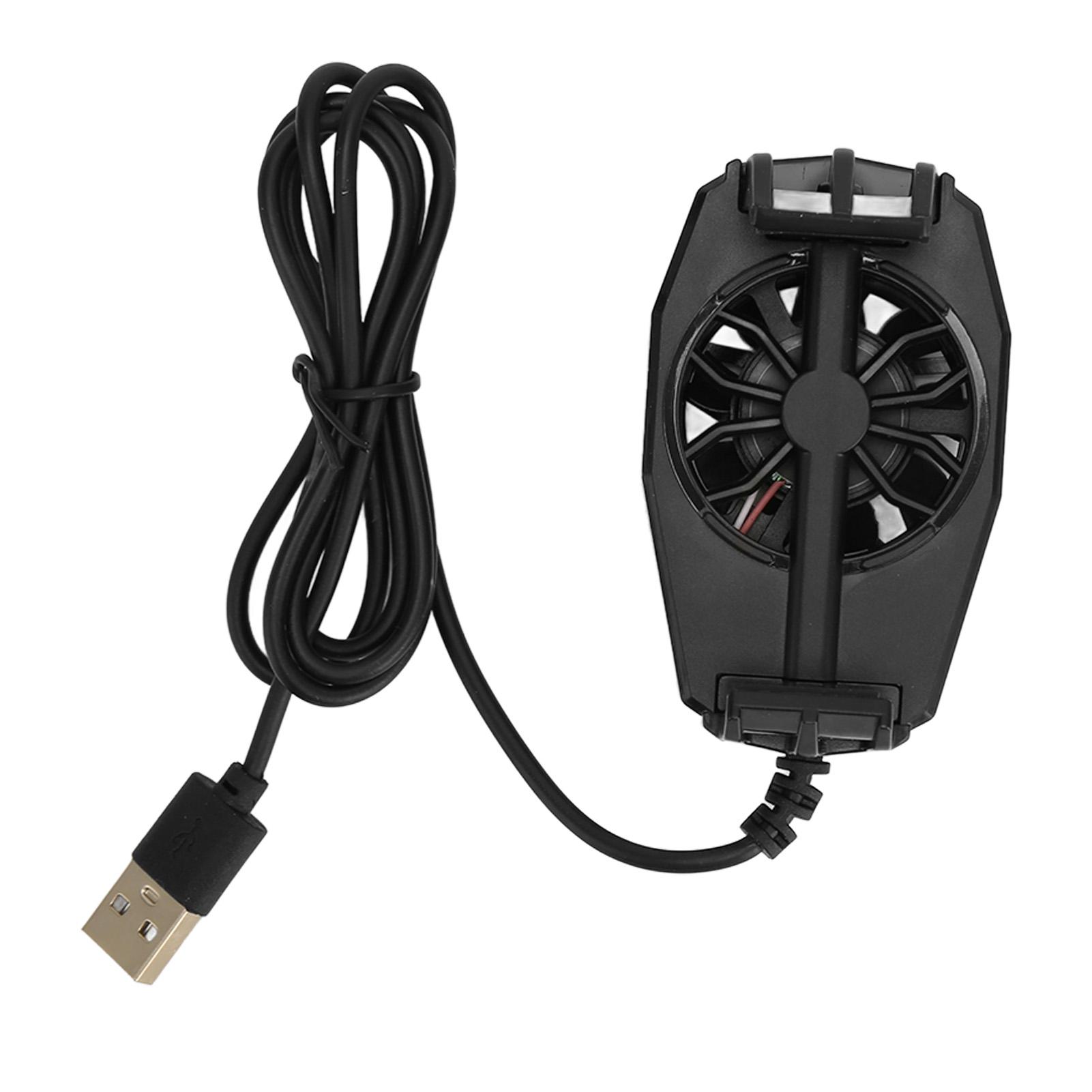 

Мини-вентилятор для охлаждения телефона, портативный, бесшумный, мобильный телефон, радиатор, кулер для игр