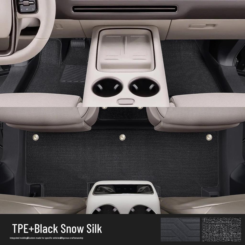 Full Coverage TPE Car Floor Mats for Ideal i8 - Interior Modification & Decoration Accessories