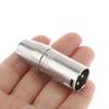 3-Pin Xlr To 3.5Mm Female Stereo Audio Connector Microphone Adaptors Coupler For Mixers Amplifiers Headphone Guitars Effects