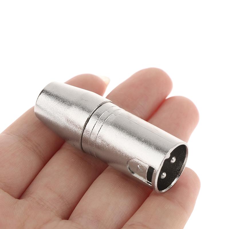 3-Pin Xlr To 3.5Mm Female Stereo Audio Connector Microphone Adaptors Coupler For Mixers Amplifiers Headphone Guitars Effects