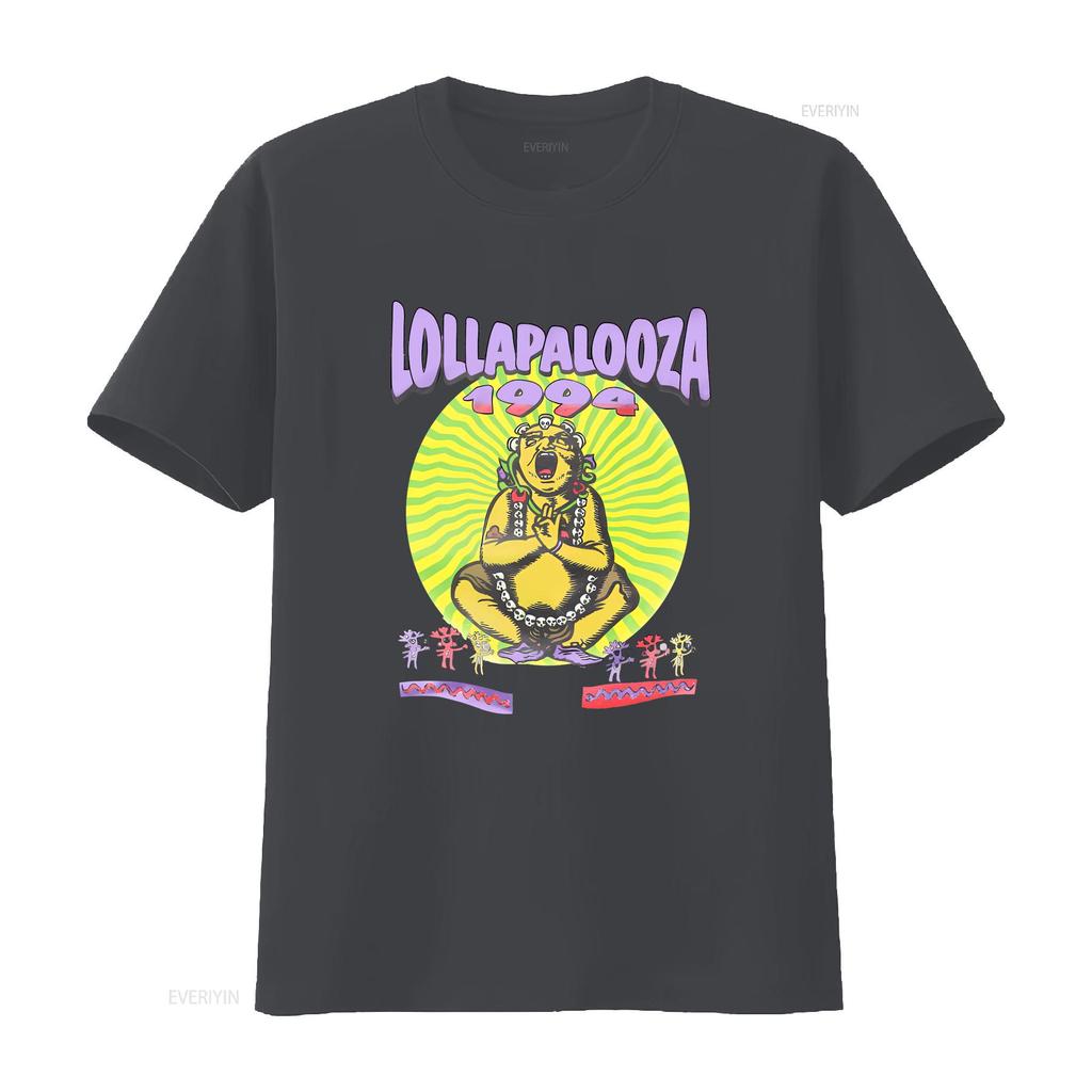 Vintage 1994 Lollapalooza Tour T Shirt vintage Washed graphic Stretched Stylish Soft Casual Comfortable streetwear Breathable