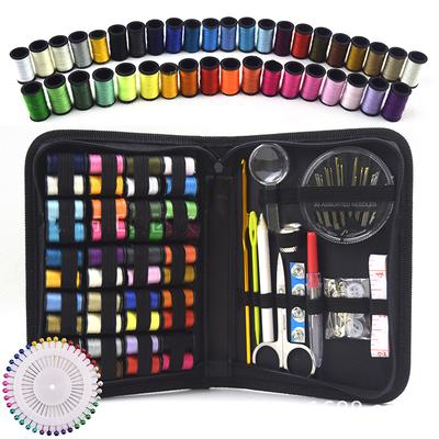 183pcs Set Needlework Bag Set With 38 Color Household Sewing Kits Needlework Combination For Cross-Stitch Embroidery Tools